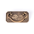 Poignées d&#39;anneau de commode d&#39;armoire antique en laiton